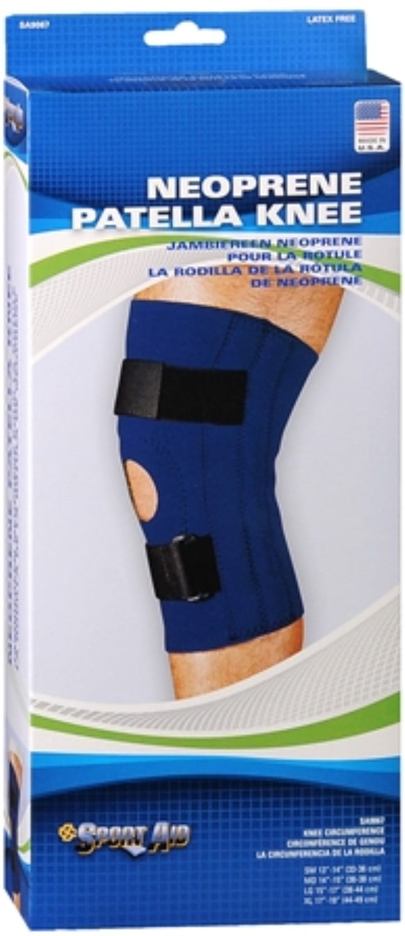 Sport Aid Neoprene Patella Knee Brace, Large