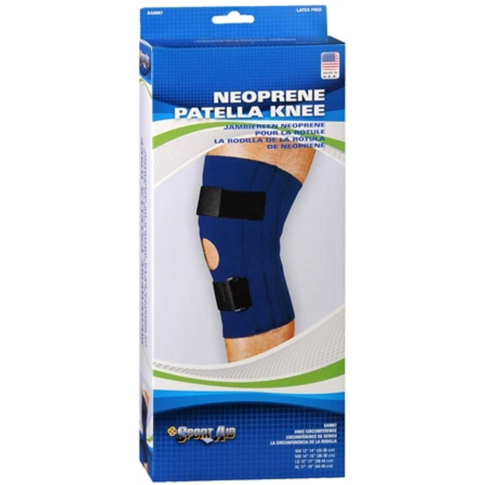 Sport Aid Neoprene Patella Knee Brace, Large