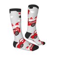 thumbnail image 3 of Fotbe Gnomes On The Car print Women's Men's Novelty Crew Socks Cotton Socks Knee High Socks for Walking,Running,Nurses,Pregnancy, 3 of 8