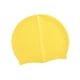 thumbnail image 5 of Gorro de natación de silicona Gorro de baño Gorros de baño Cómodos Protección para el cabello y los oídos Mantener Amarillo, 5 of 9
