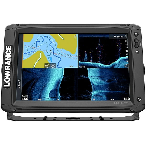 Lowrance Elite-12 Ti2 Fish Finder Active Imaging 3-in-1 Preloaded C-MAP US Inland Mapping