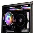 thumbnail image 4 of MXZ Gaming PC Desktop Computer, AMD Ryzen 5 5600G 3.6GHz,16GB DDR4, NVME 500GB SSD, 6RGB Fans, Wifi,Win 11 Ready,Gamer Desktop Computer,New, 4 of 6