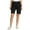 Black, variant on Numero Womens Raw Hem High Rise Cutoff Shorts