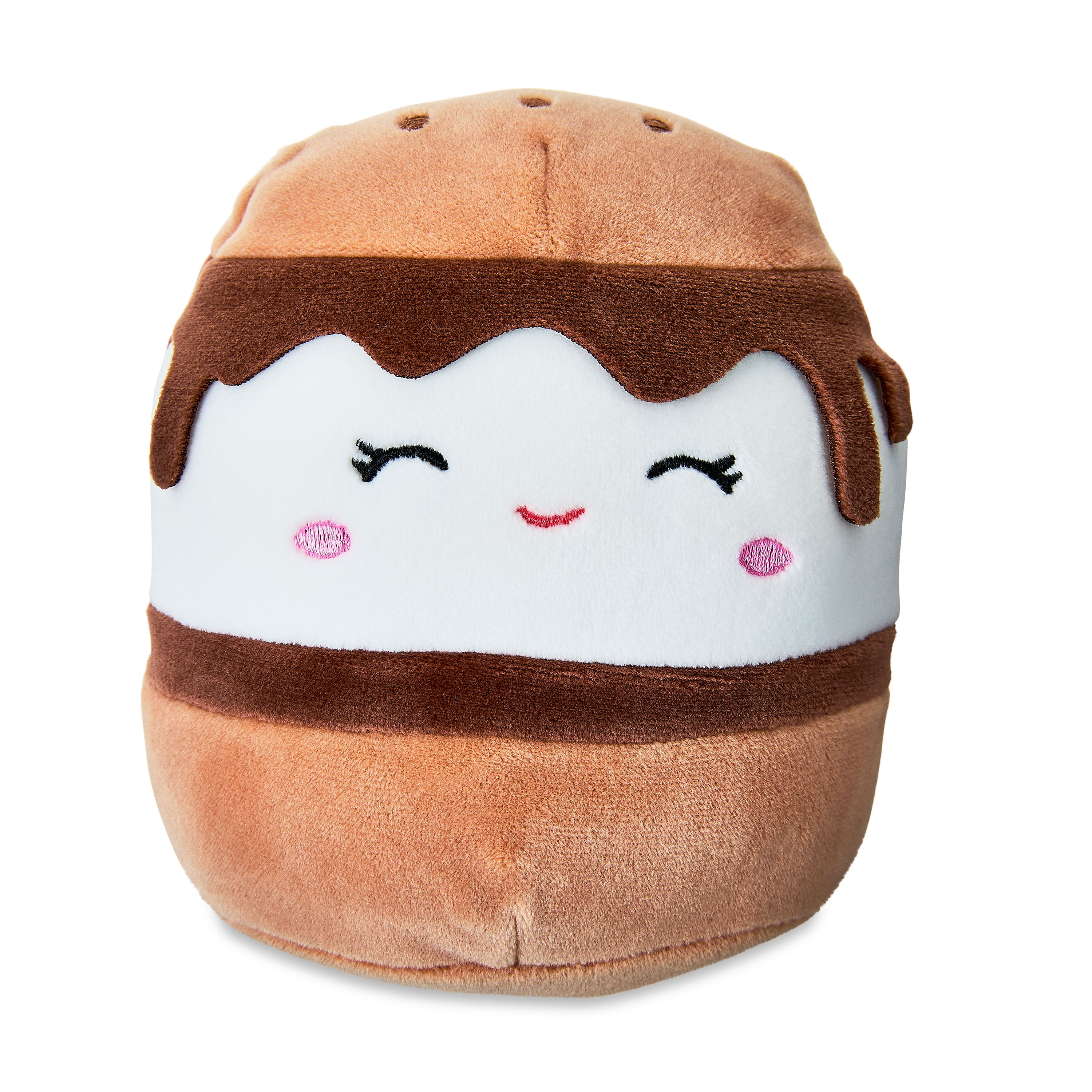 (2 pack) Squishmallows Original 5 inch Carmelita the S'mores - Child's Ultra Soft Stuffed Plush Toy