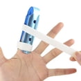 thumbnail image 2 of Férula de dedo en gatillo, soporte de aleación de aluminio Protección de la articulación del dedo en gatillo, enderezadora de dedos en mazo - Reduce e 9cm Macarena Férulas para los dedos para la artritis, 2 of 8