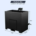 thumbnail image 7 of Yeshouse 3 Point Ballast Box - Unique Front Axle Protection, 3 Point CAT 1 Fit, Wide Application with Tube Holders, Premium Steel Construction, and 800lb Capacity with 5 Cu Ft Storage, 7 of 7