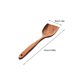 thumbnail image 5 of Advancent Marrón hermosa textura utensilios de cocina de cocineros caseros cucharas de para cocinar elija espátula de Espátula 10Conjunto, 5 of 6