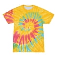 thumbnail image 2 of Gunia Mens Big And Tall Shirts Tie Dye 3D Graphic Fashion Tops Mens T Shirt Yellow 2Xl, 2 of 3