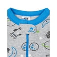 thumbnail image 3 of Gerber Baby & Toddler Neutral Snug Fit Footed Cotton Pajamas, 2-Pack, 0/3 Months - 5T, 3 of 12