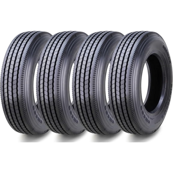 GREMAX HD All Steel 235/75R17.5 18 Ply All Position Truck/trailer Radial Tire 143/141M, Set 4