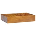 thumbnail image 1 of vidaXL Basin Solid Teak Wood 50x35x10 cm, 1 of 1