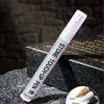 thumbnail image 6 of Stone Repair Paint Pen Strong Coverage For Memorial Inscriptions Lettering Restoration Tool, 6 of 6