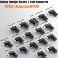 thumbnail image 5 of NEW Laptop Charger Converter USB Type C PD 65W Power Charging Cable Adapter, 5 of 5