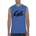thumbnail image 1 of Artix - Men's Graphic T-Shirt Sleeveless, up to Men Size 3XL - California Cali, 1 of 2