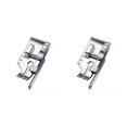 thumbnail image 3 of Guardoinrt 1/4-inch Sew Machine Quilt Presser Foot Stitching Replace Embroidery Accessory Home Professional Tailor Type 1 2Set, 3 of 6