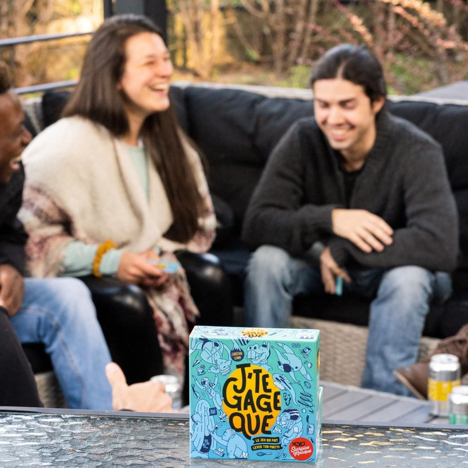 Scorpion Masqué Jeu de société J'TE GAGE QUE...