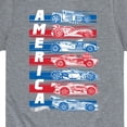 thumbnail image 3 of Hot Wheels - America Cars - Toddler And Youth Short Sleeve Graphic T-Shirt, 3 of 5