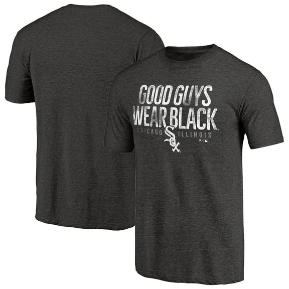 Men's Black Chicago White Sox Good Guys Hometown Tri-Blend T-Shirt