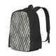 thumbnail image 1 of Fotbe Black White Stripes Mochila para Hombre y Mujer - Tela Oxford 600D Resistente - Mochila Impermeable de Gran Capacidad para Escuela, Viajes y Senderismo, 1 of 6