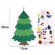 thumbnail image 2 of Árbol de Navidad de fieltro LIUYMXG para niños decoraciones de árbol de Navidad colgar en la pared estilo 4, 2 of 5