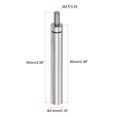 thumbnail image 2 of 2uds Cuadrante Digital Indicador Extensión Vástago Varilla 60mm Longitud 4,5mm M2.5 Rosca 303 Inoxidable Acero para Altura Profundidad Calibre, Plateado Tono Unique Bargains indicadores de cuadrante, 2 of 5