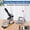 Magnet Maker Machine, variant on 2"/50mm Square Pin Badge Maker Machine, 200 Sets Metal Pin Button Making Supplies, Refrigerator Magnet DIY Craft Accessories - Compatible with Most Button Press Kits