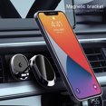 thumbnail image 2 of Trayknick Car Phone Holder Foldable 360-degree Rotating Magnetic Car Navigation Mobile Phone Support Stand for Driving, 2 of 13