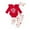 Red, variant on Valentines Outfit Girl Long Sleeve Letter Print Ruffle Romper Bodysuit Pants and Headband Set Cute Baby Girl Clothes 6-12 Months Outfit Girl