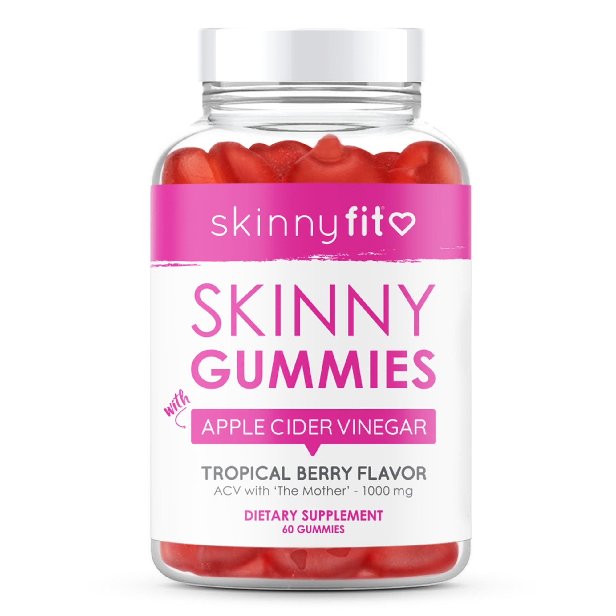 SkinnyFit Skinny Gummies Apple Cider Vinegar Gummies Dietary