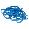 "Alliance Rubber Rubber Band - 3.50"" Width X 330 Mil Thickness - 0.25lb/in Tensile - Latex-free, Biodegradable, Antimicrobial - 1 Box - Cyan Blue (ALL42339)"