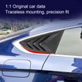 thumbnail image 4 of ABS Rear Side Window Louver Replacement for S5 F5 Sportback 2017-2024 Compatible with Racing Style, Lightweight, Scratch Resistant Crafted From Automotive Grade with an Aggressive, 4 of 7