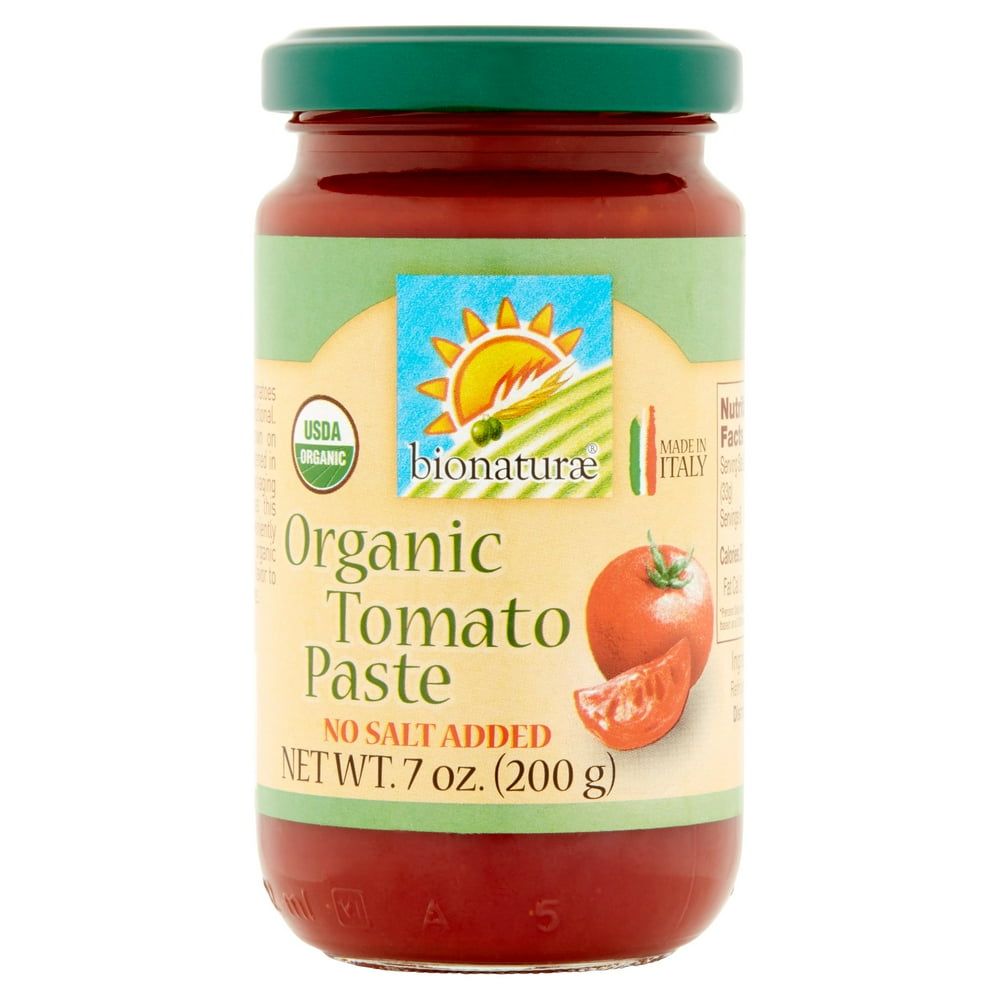Bionaturæ Organic Tomato Paste, 7 oz (Pack of 12)