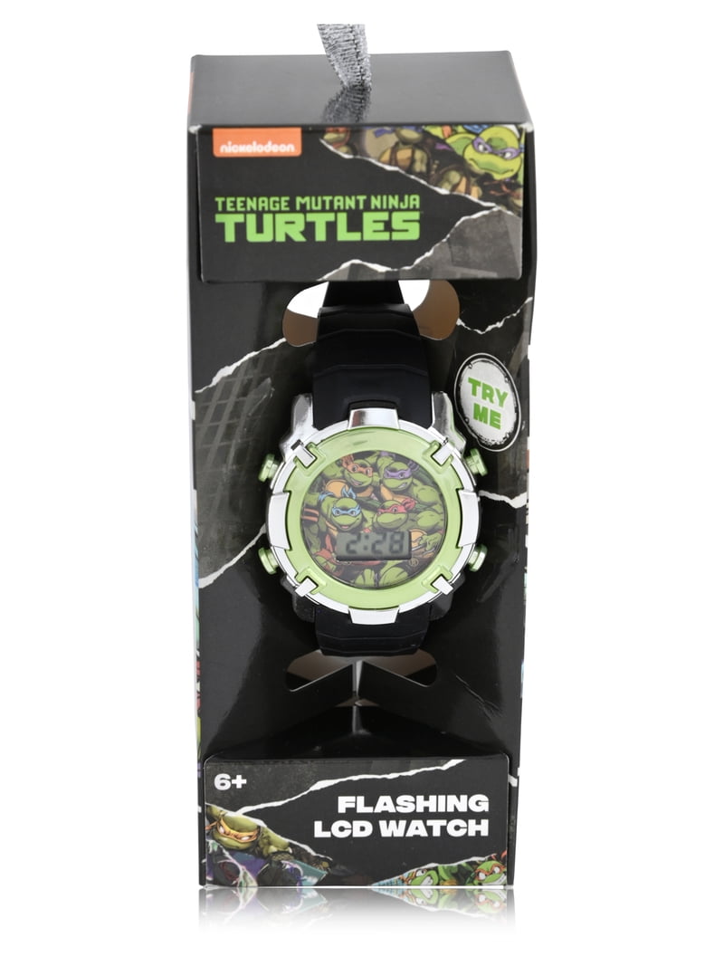 TMR4136WM Teenage Mutant Ninja Turtles Kids Flashing Lights LCD