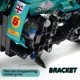thumbnail image 3 of Kit de construcción de juguete de motocicleta, modelo de pantalla Cafe Racer, kit de construcción de motocicleta Cool Technic para adultos mayores de 14 años, compatible con Lego (431 piezas) kaili Sencillez, 3 of 5