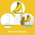 thumbnail image 3 of Support Porte-Bananes, Garde-Bananes, Étagère pour Comptoir de Cuisine, 3 of 5
