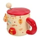thumbnail image 1 of Taza de capuchino de porcelana con cuchara, taza de café de cerámica, taza de cerámica, linda taza de dibujos animados, 1 of 7