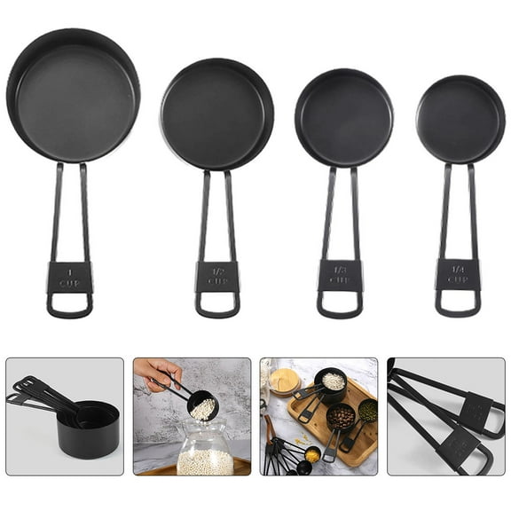 RENACLIPY Measuring Cup Set, Stainless Steel, Small, Lightweight, for Home and Cafe, 1Set