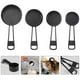 thumbnail image 4 of 1 Juego de tazas medidoras para hornear, tazas medidoras apilables para cocina con asas, medidores para hornear, 4 of 5