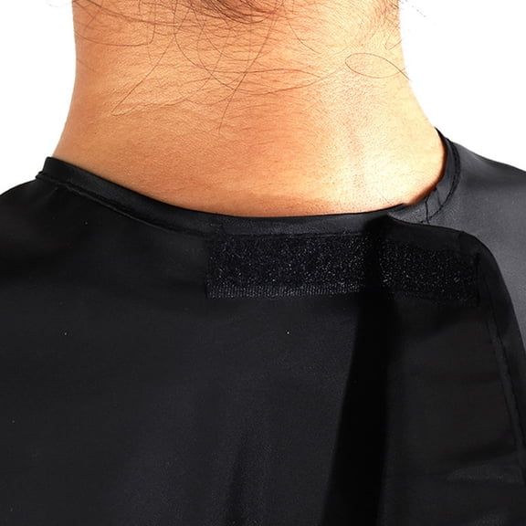 Luxshiny Black Hair Cutting Cape, Polyester Salon Cape for Hair Styling and Use, 1 Pc