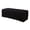 Black, variant on KALAKALA Stretch Dining Bench Cover, Soft Seersucker Bench Slipcover with Skirt Spandex Removable Washable Dining Room Bench Covers for Banquet Bedroom