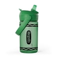 thumbnail image 1 of Botella de agua CamelBak Crayola Flip Straw 414 ml verde, 1 of 8