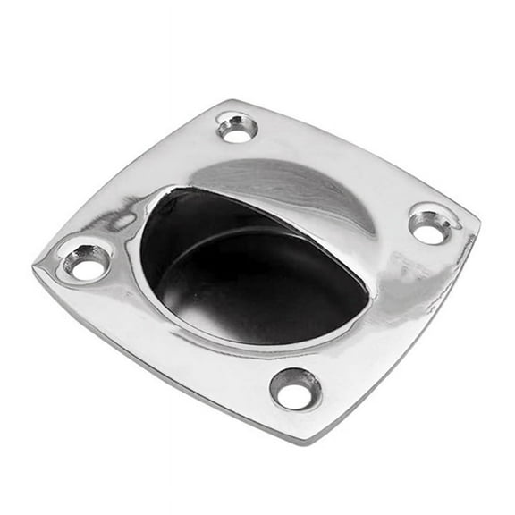 Marine Flush Pull Sliding Door Handle Square Hatch for Motorboat RV Cabin Accesories