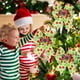 thumbnail image 5 of Christmas Red And Green Polka-Dots Bow Hair Accessories 12-Pack For Christmas Tree Decor, 5 of 5