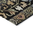 thumbnail image 3 of Addison Rugs Chantille Indoor/Outdoor Transitional Floral Black Machine Washable Rectangle Rug, 10' x 14', 3 of 8