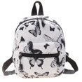 thumbnail image 1 of Mini mochilas con estampado de mariposas para mujer, bolsas escolares pequeñas de lona, mochila informal para niñas adolescentes, mochila de día de moda para exteriores Fivean unisex, 1 of 2