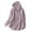 Pink, variant on ShiShine Women's Sun Protection Shirts Hoodie Long Sleeve Botton Up Cardigan Lightweight Beach Tops