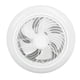 thumbnail image 4 of Ventilador de techo con luz LED Ventilador de techo moderno cerrado con luz y control remoto Atenuación continua Temporización inteligente 110‑265 V, 4 of 15