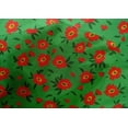 thumbnail image 5 of oneOone Cotton Silk Green Fabric Leaves & Clover Sewing Fabric By The Yard Printed Diy Clothing Sewing Supplies 42 Inch Wide, 5 of 6