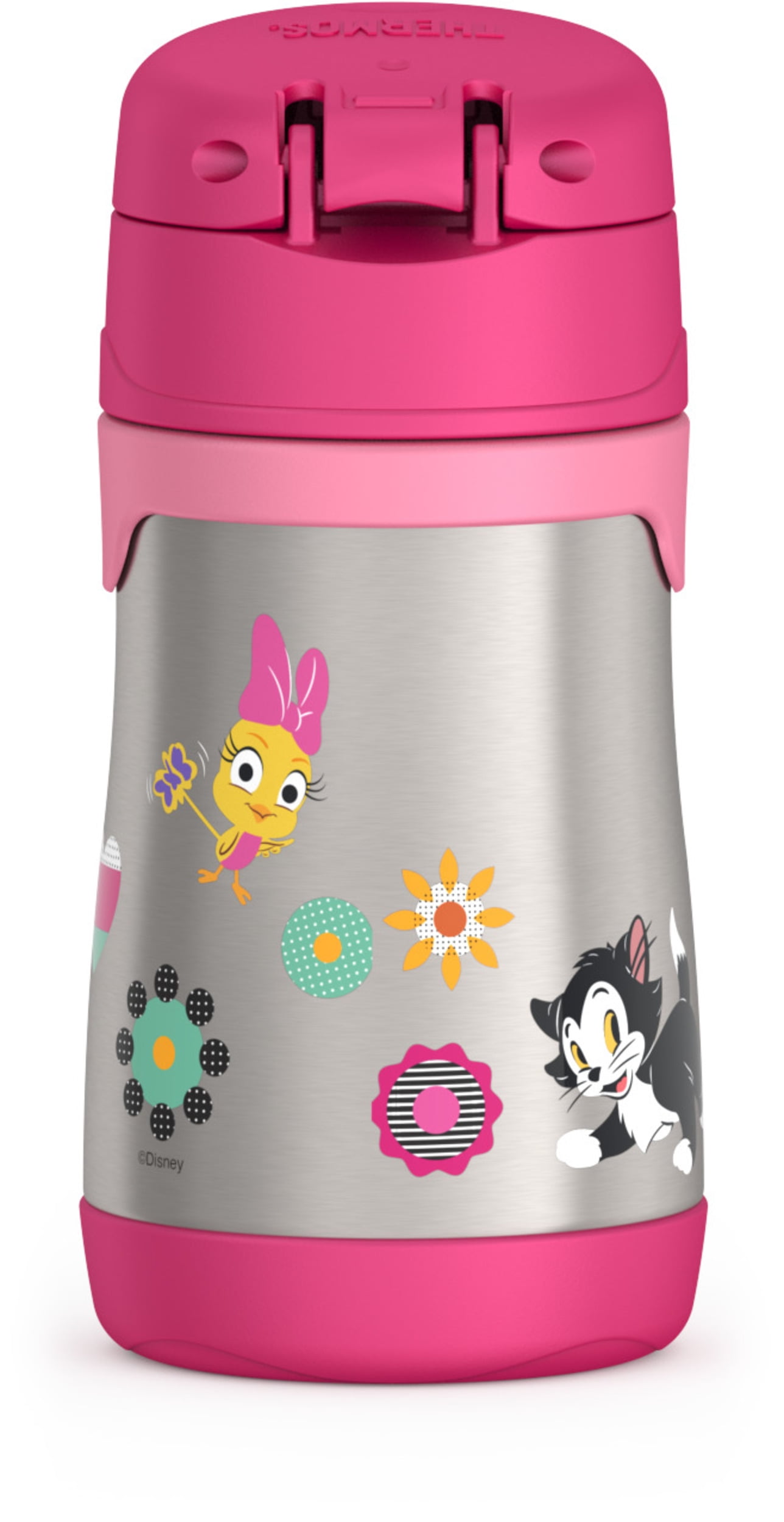 Thermos 10 oz. Vacuum Insulated Stainless Steel Straw Bottle - Minnie Mouse