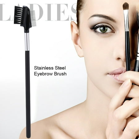 VBESTLIFE Stainless Steel Eyebrow Eyelash Comb Brush Eyelash Extension Cosmetic Makeup,Eyelash Comb,Eyebrow